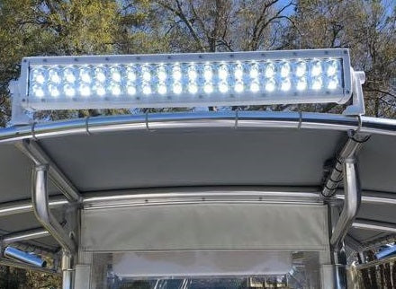 Aurora 10 Inch Marine Double Row Marine LED Light Bar - Combo Beam 8,560 Lumen