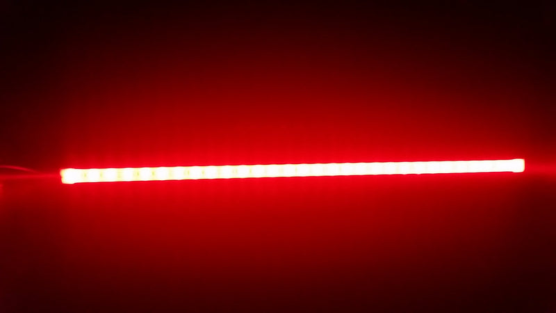 T-H Marine LED Slim Line Utility Strip Lights Red 4-Inch