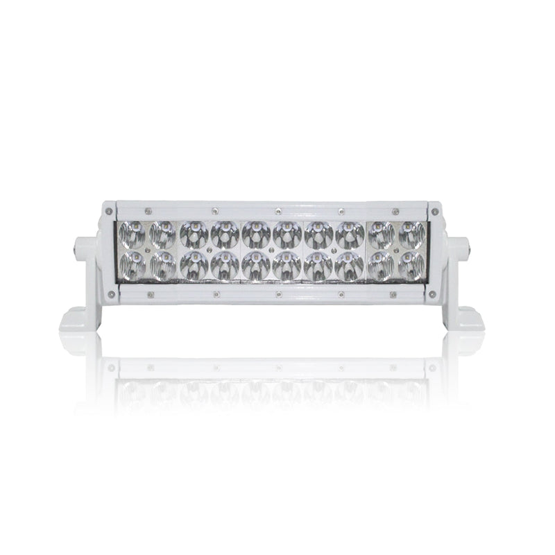 Aurora 10 Inch Marine Double Row Marine LED Light Bar - Combo Beam 8,560 Lumen